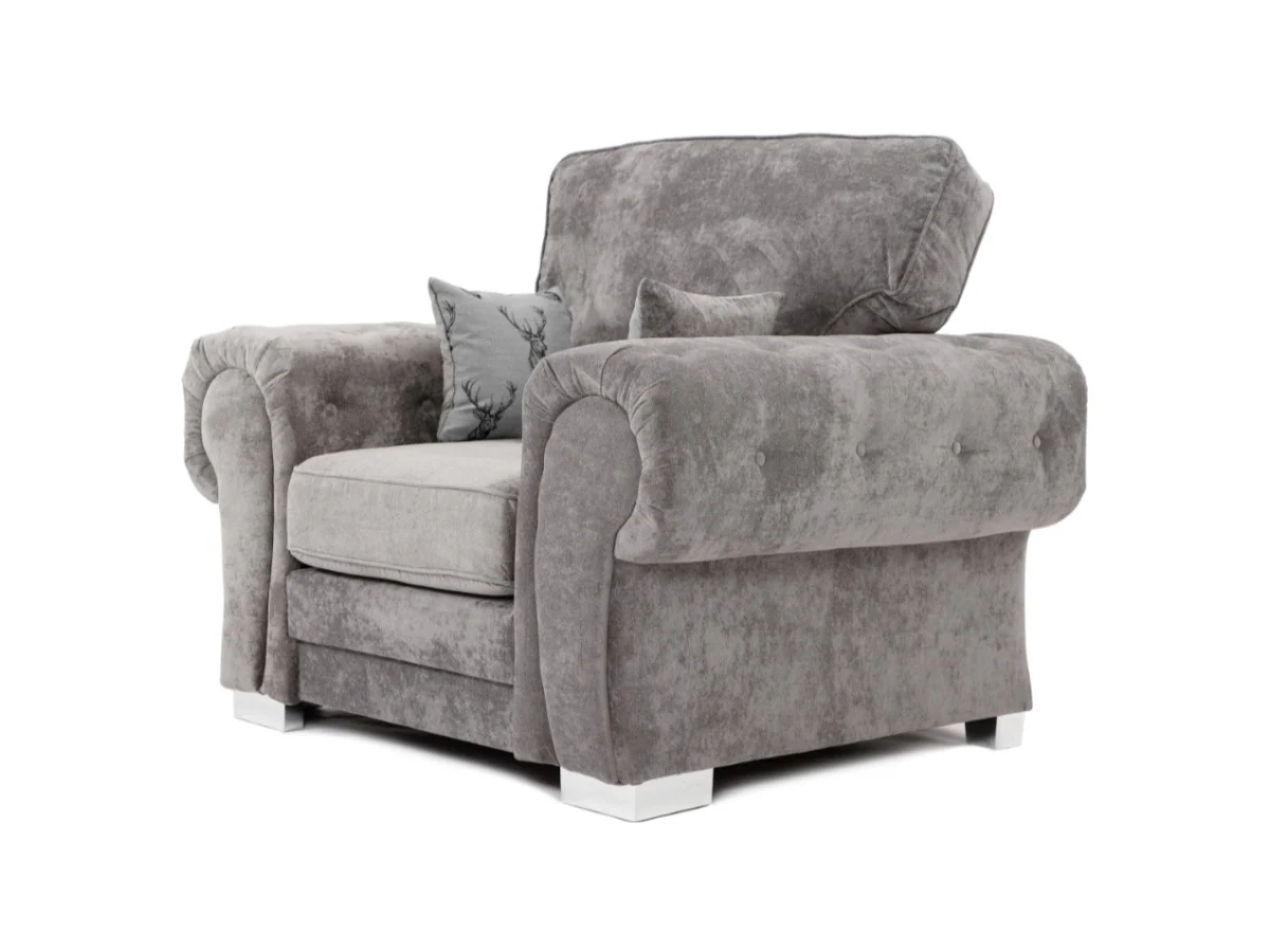 Vegas Armchair Grey - Image 3